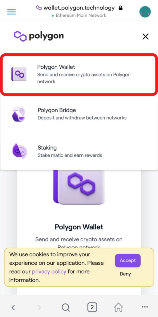 Polygon Wallet