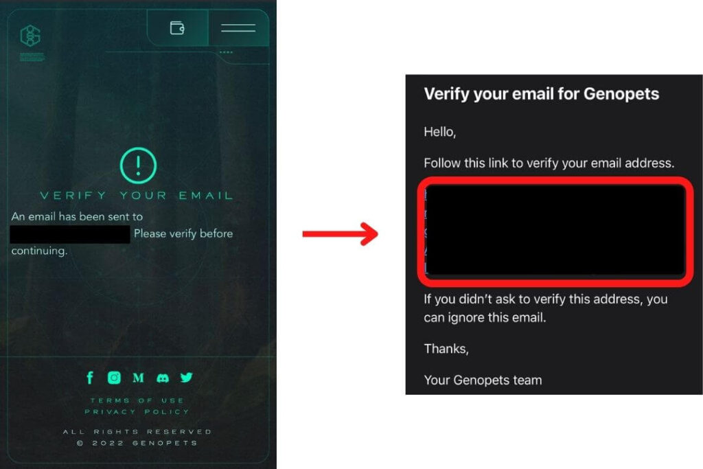 VERIFY YOUR EMAIL