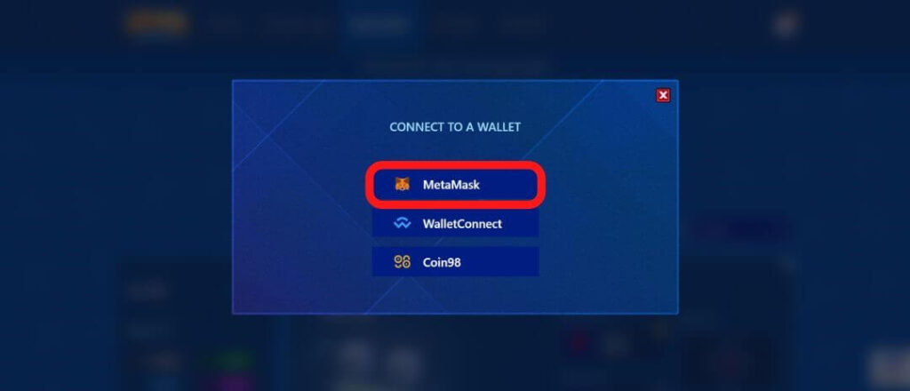 CONNECT TO A WALLET