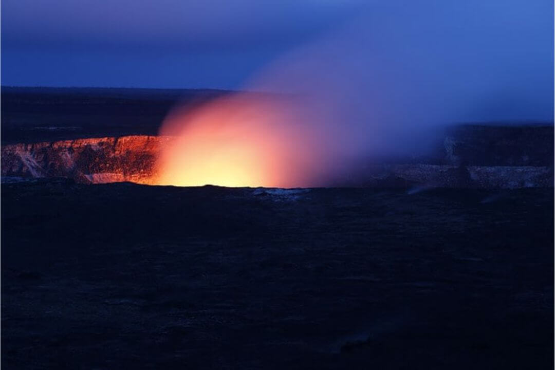 火山NFT写真